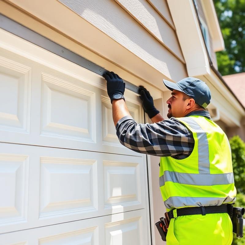 Professional garage door technician from Garage Door Willamina